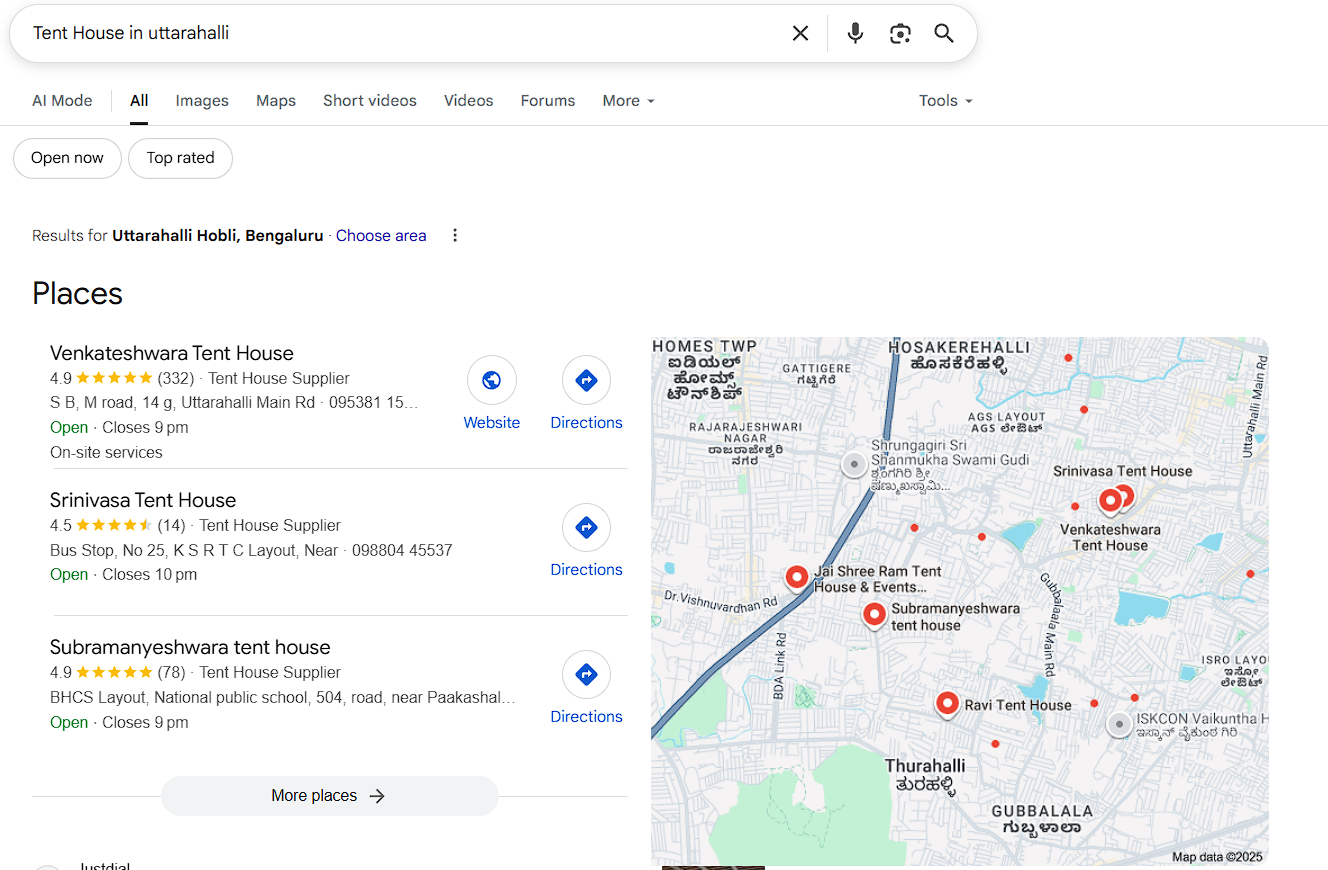 Venkateshwara Tent House